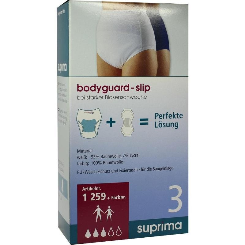 SUPRIMA Slip bodyguard 3 Gr.52/54 weiß