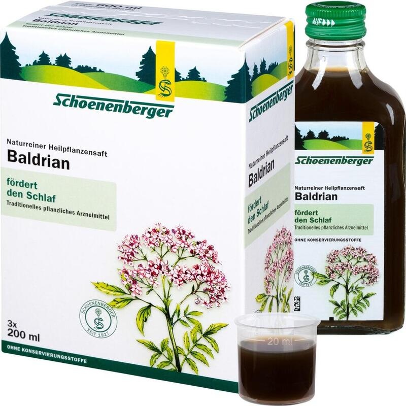 BALDRIAN HEILPFLANZENSÄFTE Schoenenberger