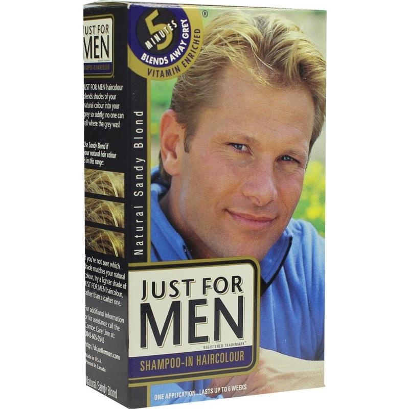 JUST for men Tönungsshampoo aschblond