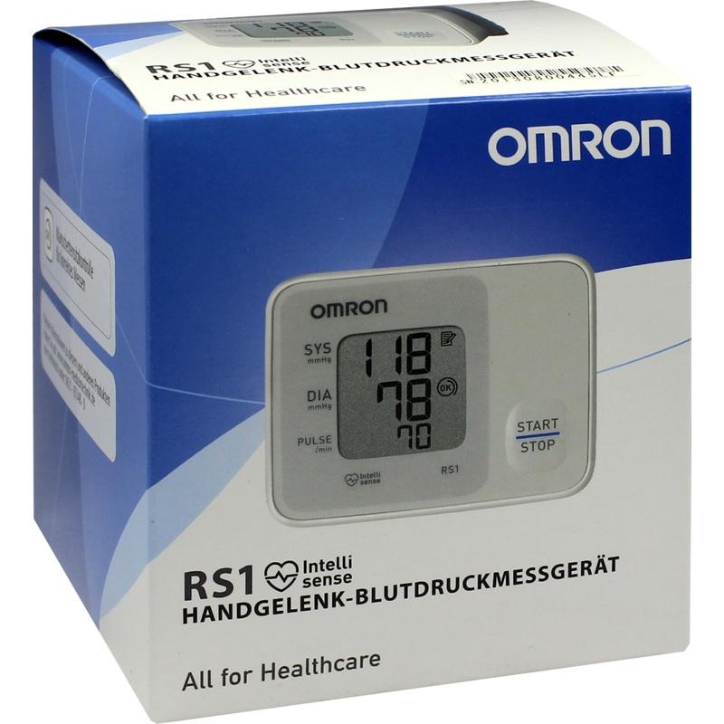 OMRON RS1 Handgelenk Blutdruckmessgerät vollautom.