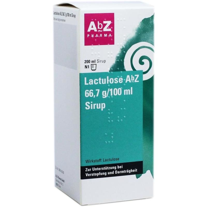 LACTULOSE AbZ 66,7 g/100 ml Sirup