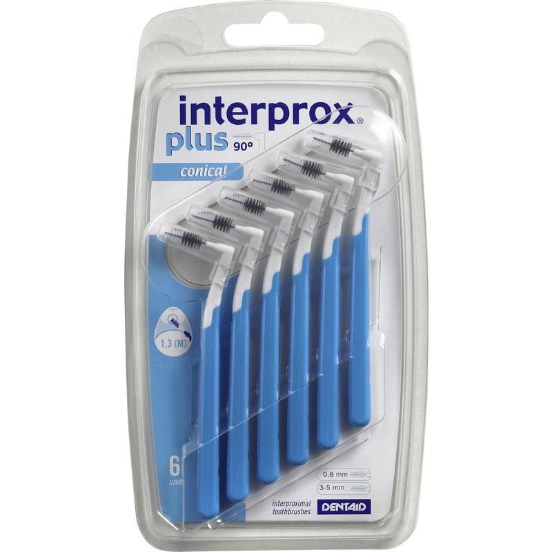 INTERPROX plus conical blau Interdentalbürste