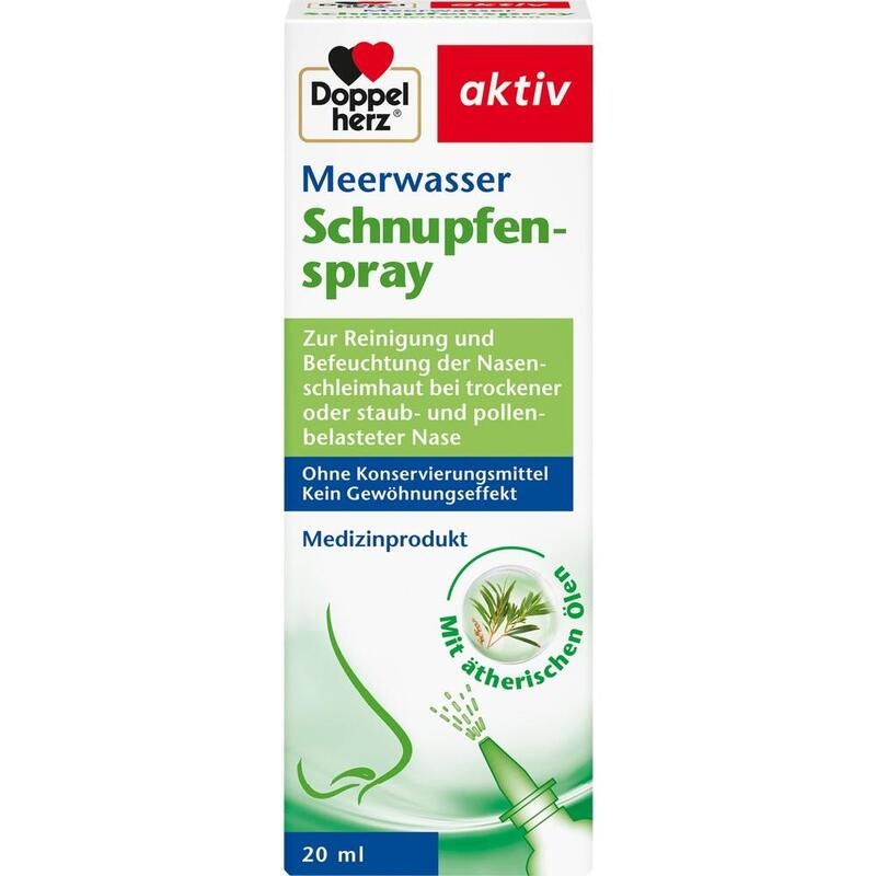 DOPPELHERZ Meerwasser Schnupfenspray