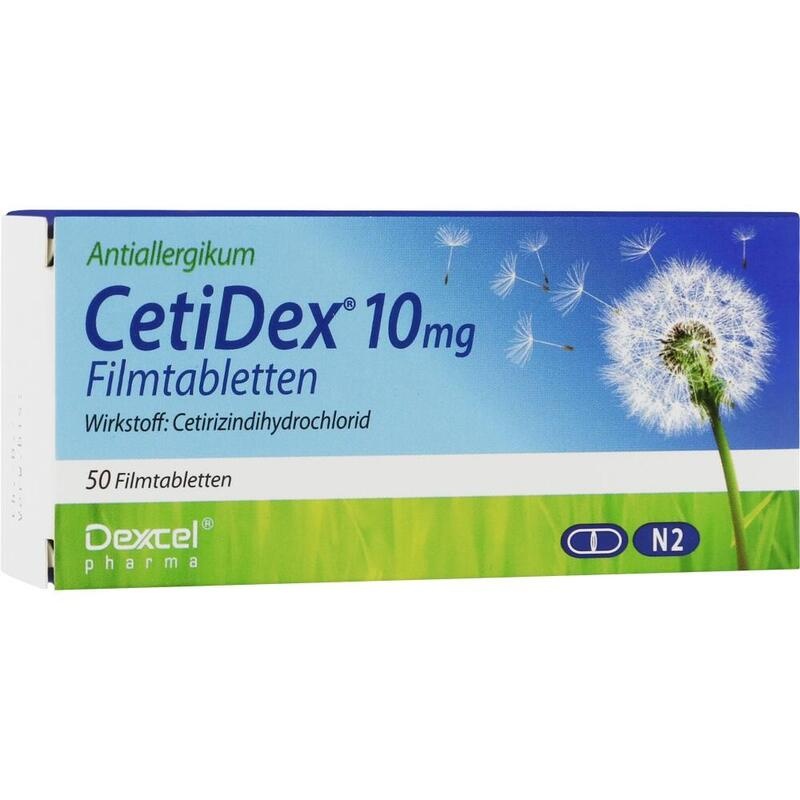 CETIDEX 10 mg Filmtabletten